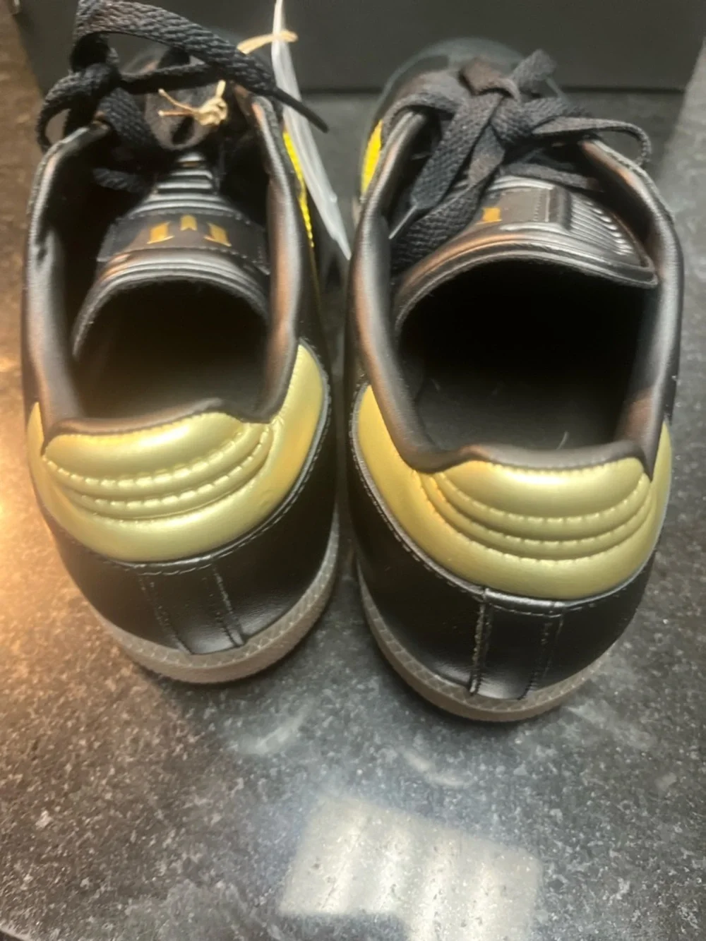 Limited Sz various adidas SAMBA OG SHOES blk gold